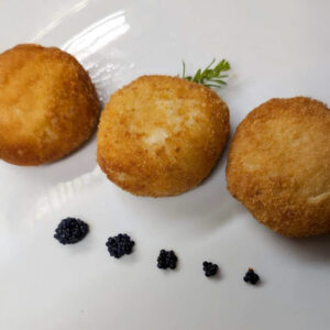 Polpette di polpo e patate congelate