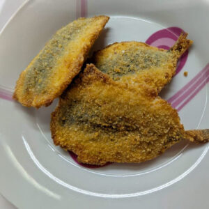 Sarde impanate congelate