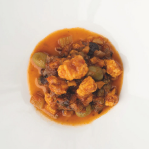 Caponata di pesce spada